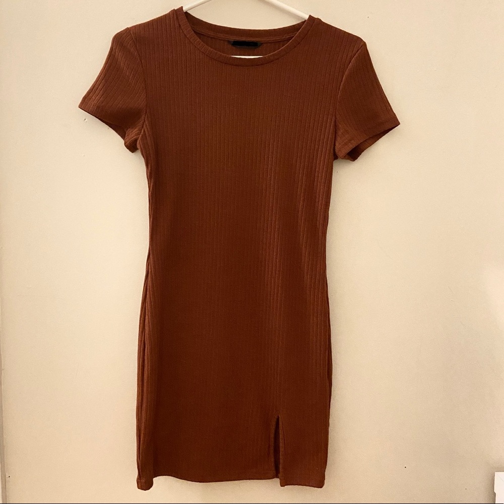 Mini Ribbed Dress